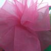 Moño listón organza