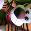 Peluche Tigre con camisa TE AMO