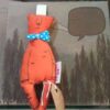 Caja Chica llavero animales bow tie zoo