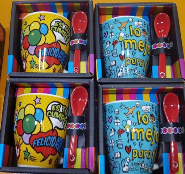 Mini Taza con cuchara